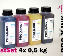 Compedo PRO-X-INK 4x 0,5 kg Testset